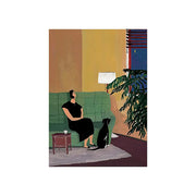 LUXORA Hand-Painted Oil Painting 50/80/100cm - Neutral Abstract Wall Piece That Brings Balance and Harmony Indoors