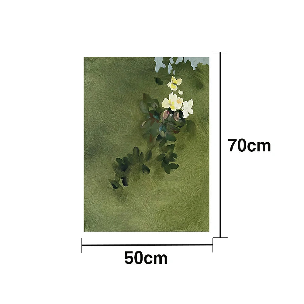 LUXORA Hand-Painted Oil Painting 50/80/100cm - Minimalist Hand-Painted Design That Enhances Contemporary Living Areas with Subtle Elegance and Warmth