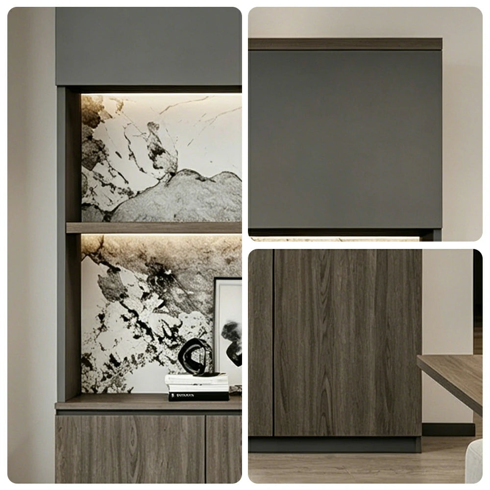 LUXORA 1.6m File Cabinet Large Capacity Office Storage Cabinet for Study Workspace