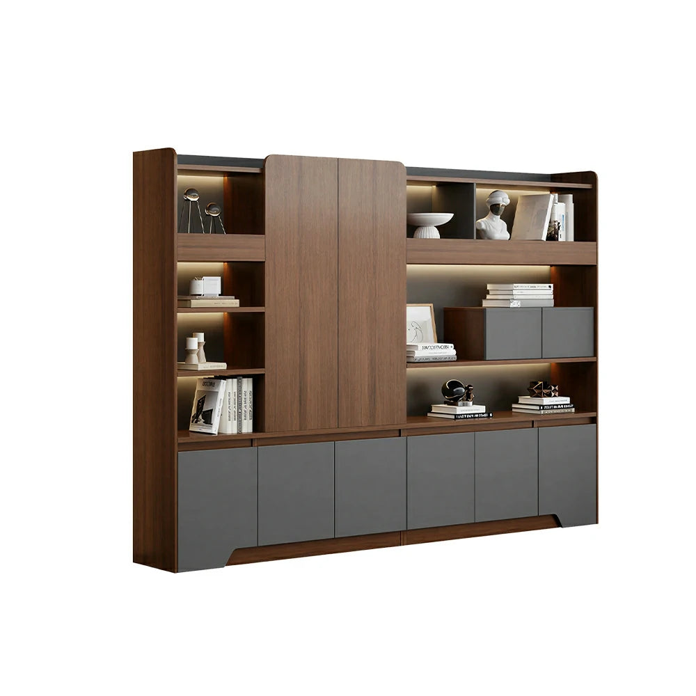 LUXORA 2.4m File Cabinet Large Capacity Office Storage Cabinet for Study Workspace
