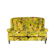 LUXORA Leisure Sofa with Larch Wood Frame and Latex Cushion 160/200cm for Living Room, Study and Balcony - Yellow