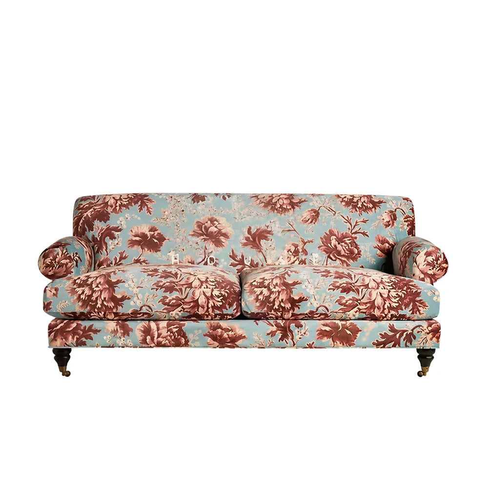 LUXORA Modern Leisure Sofa with Solid Timber Frame and High-resilience Cushion 170/210cm for Living Room and Lounge - Blue