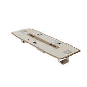 LUXORA 240/320/400cm Executive Conference Table Two-Tone Lacquer Meeting Desk for Office Boardroom - Cream