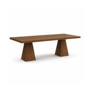 LUXORA Pine Wood Dining Table Natural Vintage Design Thick Solid Wood Top 160/180/200cm for Home Dining Open Kitchen