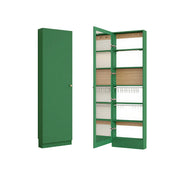 LUXORA Vintage Dressing Cabinet Large Storage Vanity Organizer for Bedroom Walk-In Closet - Green