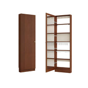 LUXORA Vintage Dressing Cabinet Large Storage Vanity Organizer for Bedroom Walk-In Closet - Brown