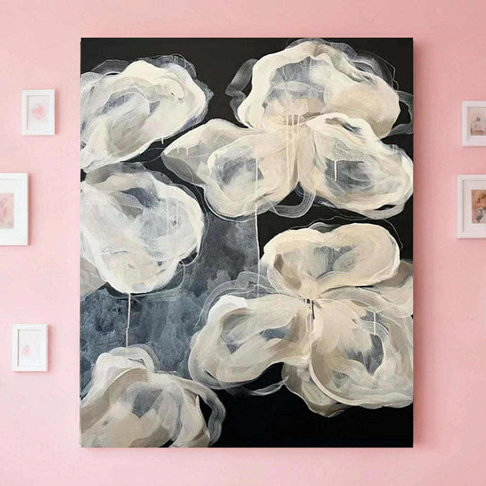 LUXORA Hand-Painted Oil Painting 70/100/140cm - Premium Abstract Painting Featuring Refined Texture and Balanced Lines That Suit Simple Modern Home Spaces