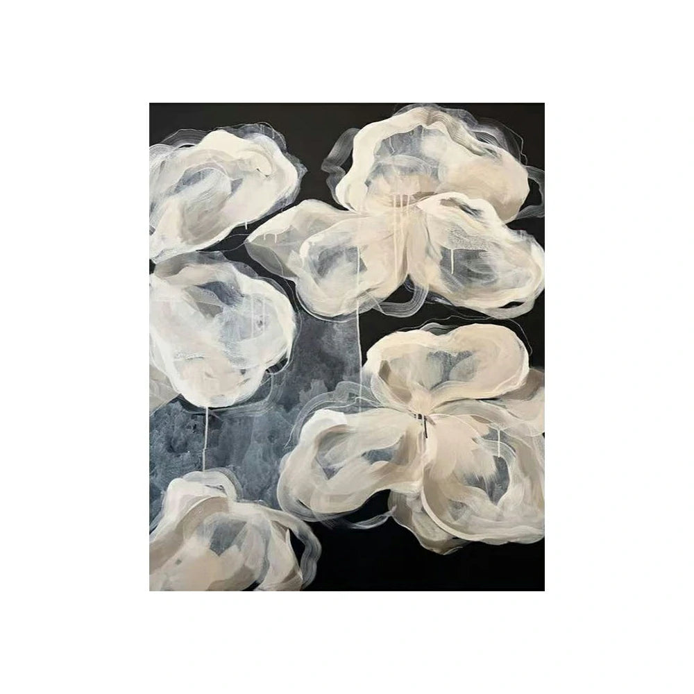 LUXORA Hand-Painted Oil Painting 70/100/140cm - Premium Abstract Painting Featuring Refined Texture and Balanced Lines That Suit Simple Modern Home Spaces