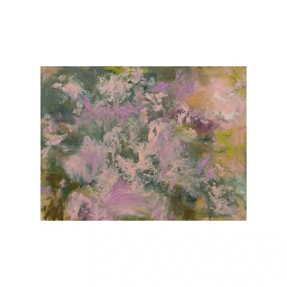 LUXORA Hand-Painted Oil Painting 70/100/140cm - Elegant Wall Painting with Balanced Colour Tones, Perfect for Bedrooms, Lounge Areas and Hallway Walls