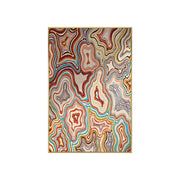 LUXORA Hand-Painted Oil Painting 70/100/140cm - Minimalist Hand-Painted Wall Art Designed for Clean, Neutral Interiors and Relaxed Modern Living Spaces