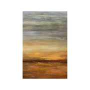 LUXORA Hand-Painted Oil Painting 70/100/140cm Warm Earth-Tone Abstract Canvas Ideal for Contemporary Living Rooms Seeking Natural, Calm, and Cozy Interior Atmosphere