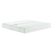 LUXORA Mattress 150/180cm, Natural Latex & 7-Zone Pocket Spring, Removable Cover for Breathable Comfort - White