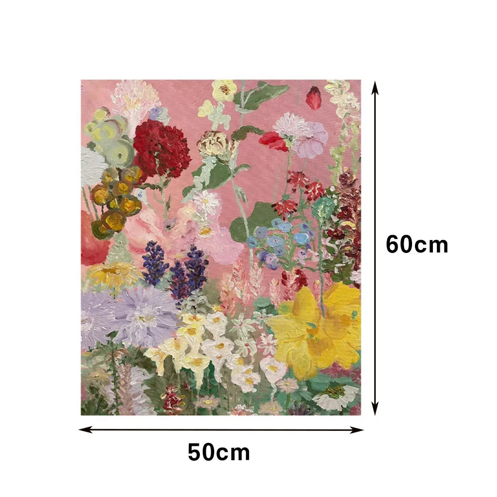 LUXORA Hand-Painted Oil Painting 50/80/120cm - Elegant Abstract Wall Art That Adds Warmth and Sophistication to Rooms