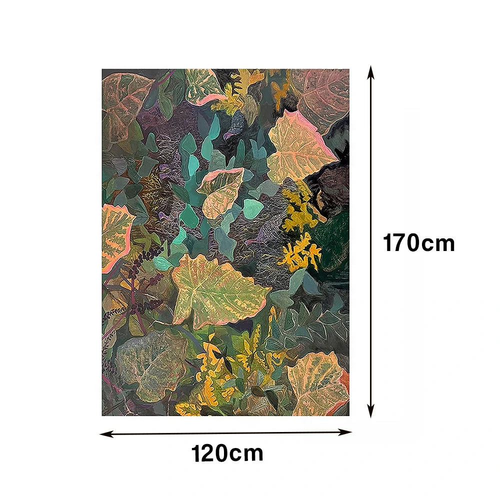 LUXORA Hand-Painted Oil Painting 50/80/120cm - Neutral Hand-Painted Artwork Designed for Harmony and Modern Simplicity