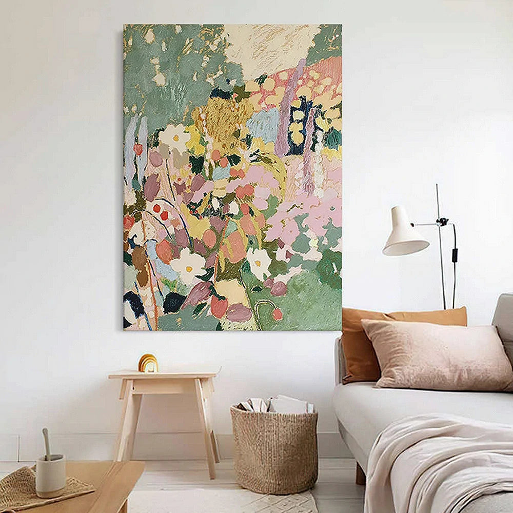 LUXORA Hand-Painted Oil Painting 50/80/120cm - Premium Hand-Painted Wall Art That Complements Neutral Home Colour Themes