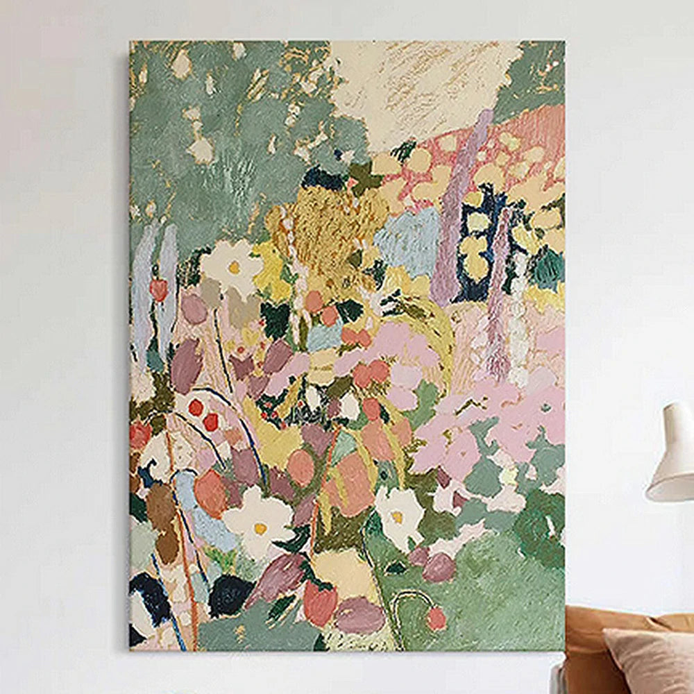 LUXORA Hand-Painted Oil Painting 50/80/120cm - Premium Hand-Painted Wall Art That Complements Neutral Home Colour Themes