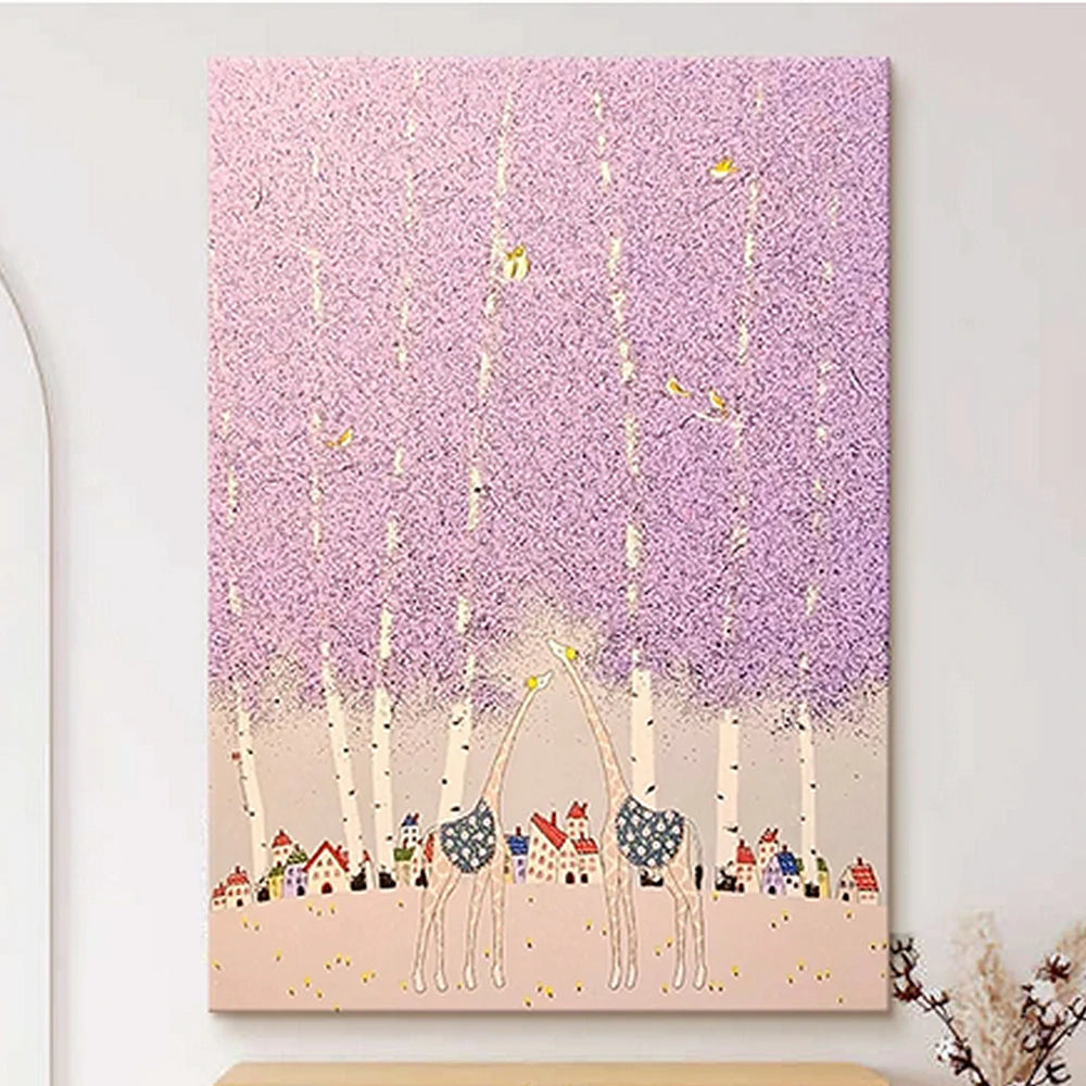 LUXORA Hand-Painted Oil Painting 50/80/120cm - Neutral Abstract Composition That Reflects Clean Lines and Subtle Detail