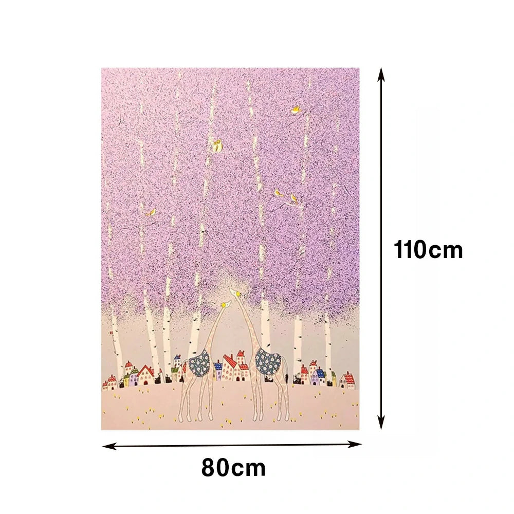 LUXORA Hand-Painted Oil Painting 50/80/120cm - Neutral Abstract Composition That Reflects Clean Lines and Subtle Detail