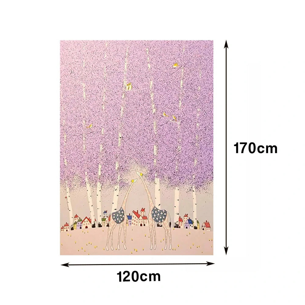 LUXORA Hand-Painted Oil Painting 50/80/120cm - Neutral Abstract Composition That Reflects Clean Lines and Subtle Detail