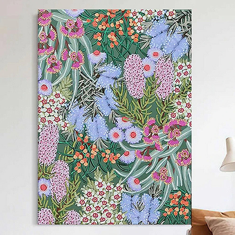 LUXORA Hand-Painted Oil Painting 50/80/120cm - Contemporary Minimalist Wall Piece with Refined Texture and Neutral Palette