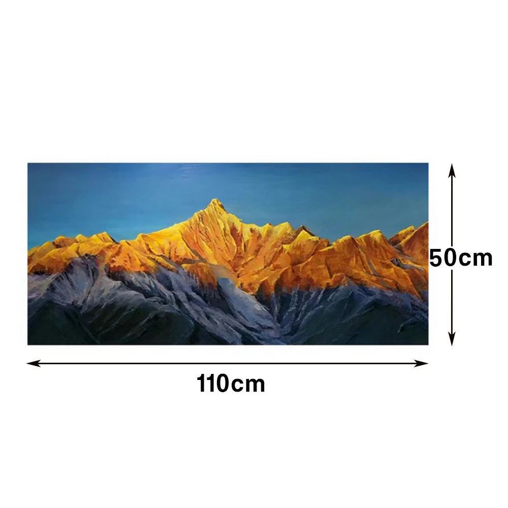 LUXORA Hand-Painted Oil Painting 110/170/260cm - Elegant Abstract Canvas That Balances Serenity and Refined Aesthetic