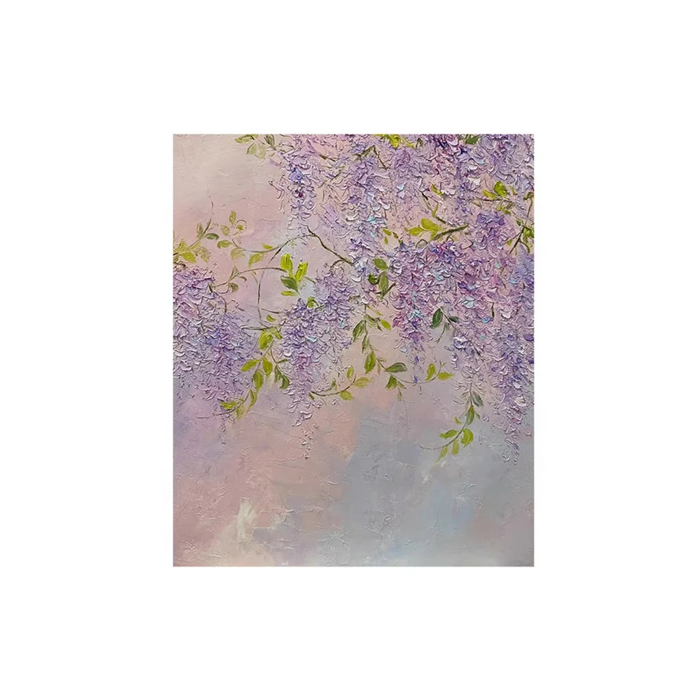 LUXORA Hand-Painted Oil Painting 50/80/120cm - Modern Abstract Canvas Art with Gentle Colour Layers and Balanced Texture