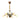 LIVARA Floral Glass Chandelier 68/87/107cm Warm LED Pendant Light, Handcrafted Vintage Flower Design for Living Room Bedroom Dining Room - Yellow