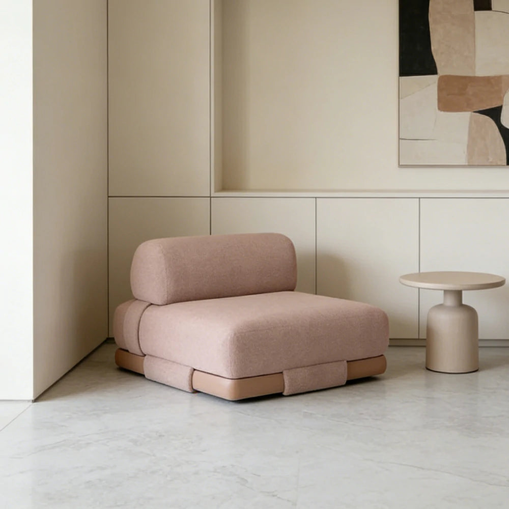 LUXORA Centre Sofa - Reinforced Aluminium Frame, Quick-Drain Cushions, UV and Water-Resistant Fabric, All-Weather Comfort