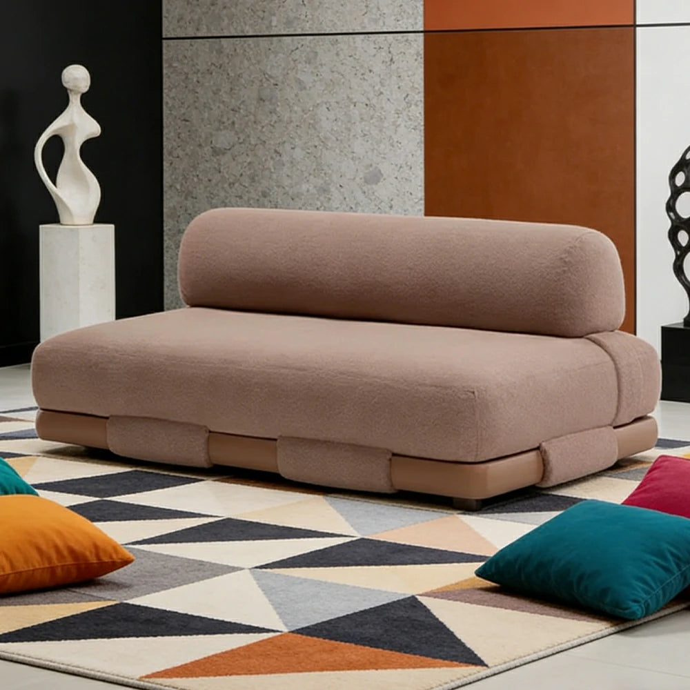 LUXORA Two-Seater Centre Sofa - Reinforced Aluminium Frame, Quick-Drain Cushions, UV and Water-Resistant Fabric, All-Weather Comfort