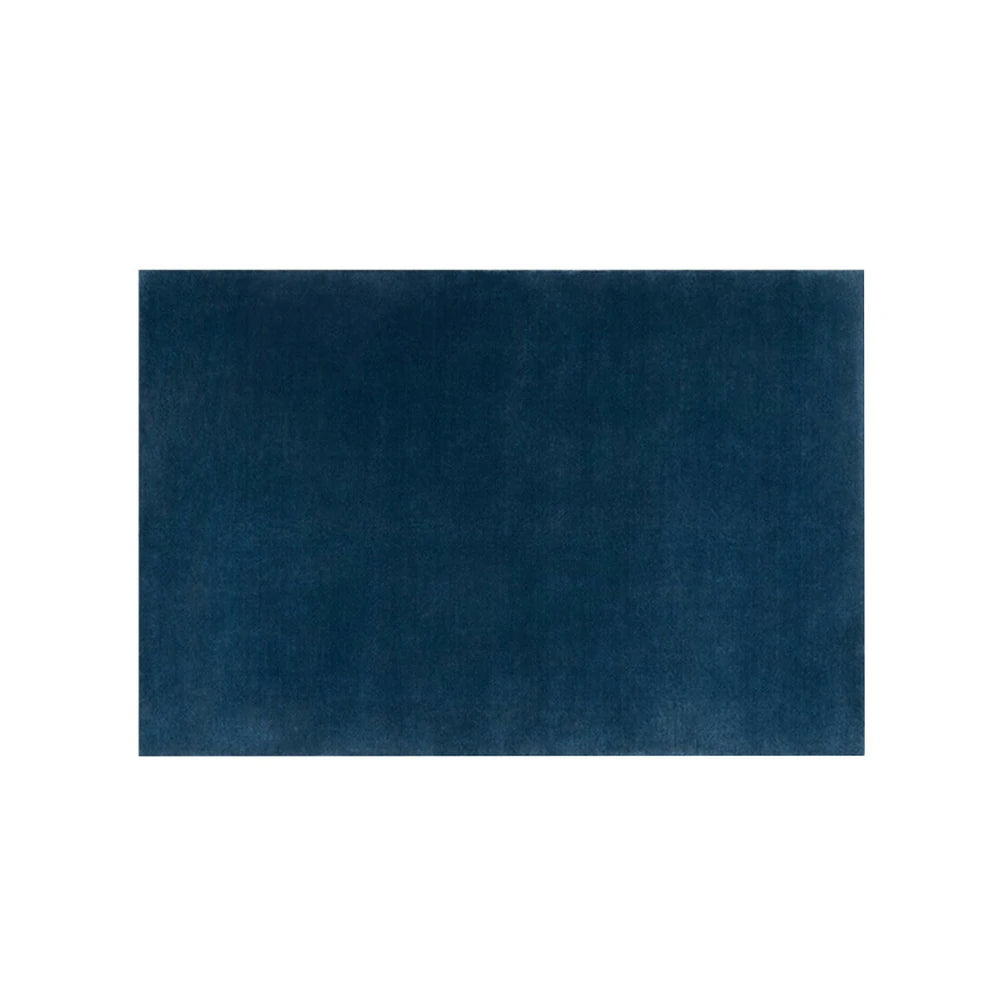 LUXORA 160/200cm Square Floor Rugs Handwoven Soft Rebound Traditional Weave Timeless Design Multi Space Use - Prussia Blue