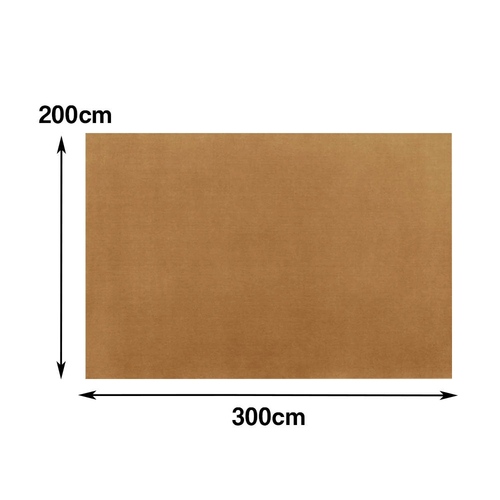 LUXORA 160/200cm Square Floor Rugs Handwoven Soft Rebound Traditional Weave Timeless Design Multi Space Use - Gold Brown