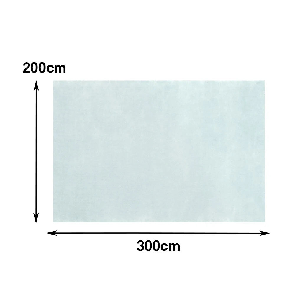 LUXORA 160/200cm Square Floor Rugs Handwoven Soft Rebound Traditional Weave Timeless Design Multi Space Use - Pink Blue