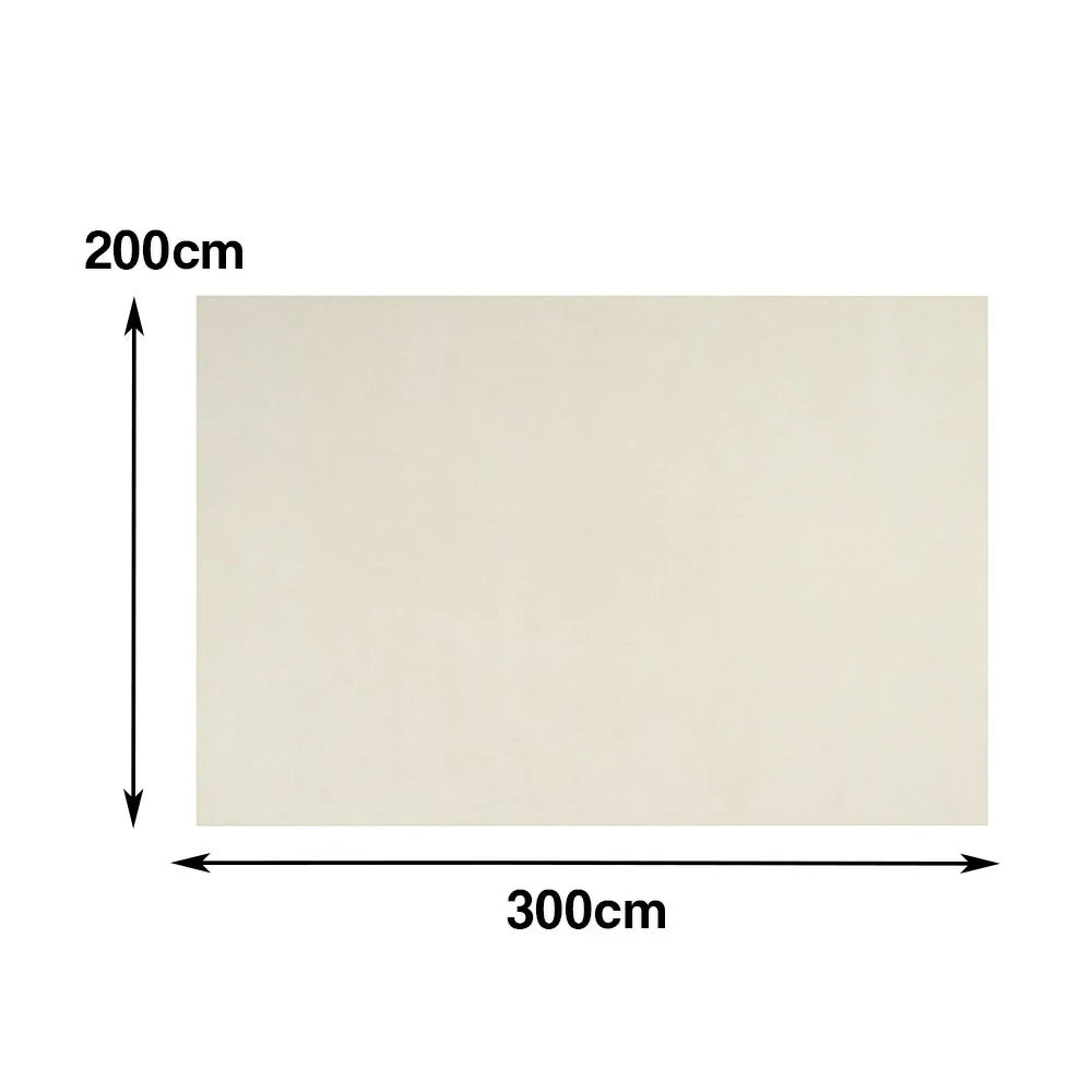 LUXORA 160/200cm Square Floor Rugs Handwoven Soft Rebound Traditional Weave Timeless Design Multi Space Use - Beige