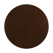 LUXORA 200/250cm Round Floor Rugs Handwoven Soft Rebound Traditional Weave Timeless Design Multi Space Use - Andorra Brown