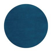 LUXORA 200/250cm Round Floor Rugs Handwoven Soft Rebound Traditional Weave Timeless Design Multi Space Use - Blues