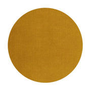 LUXORA 200/250cm Round Floor Rugs Handwoven Soft Rebound Traditional Weave Timeless Design Multi Space Use - Yellow