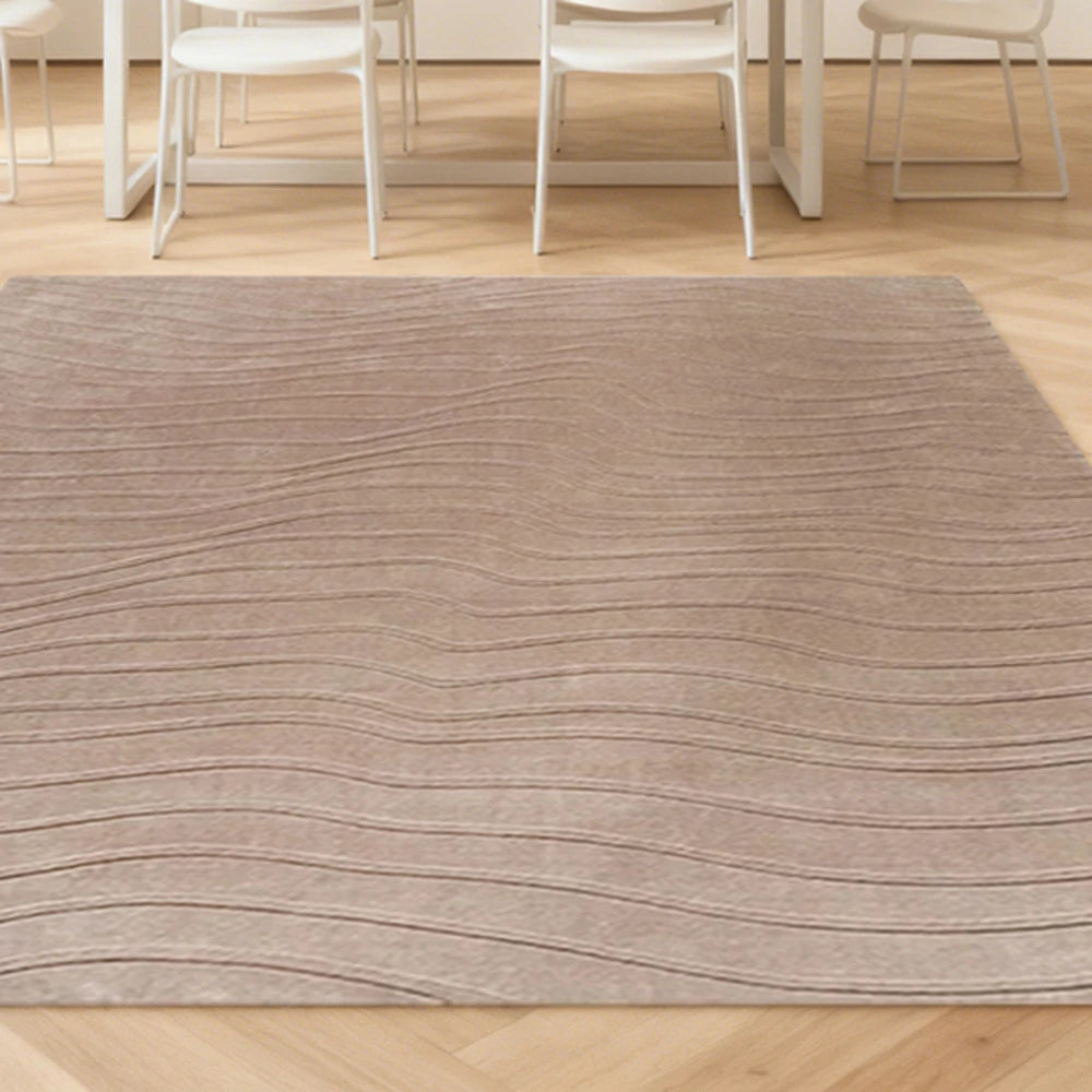 LUXORA 160/200cm Floor Rugs Theme Land Holiday Soft Touch Solution Dyed Silk Fibre Flame Safe Durable Handcrafted Finish