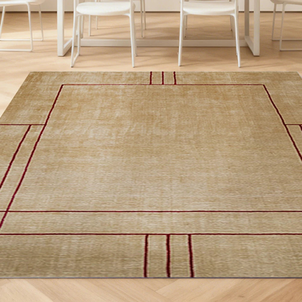 LUXORA 160/200cm Floor Rugs Theme Sophia Sketch Soft Touch Solution Dyed Silk Fibre Flame Safe Durable Handcrafted Finish