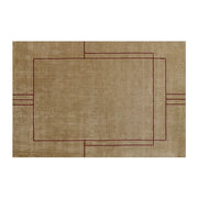 LUXORA 160/200cm Floor Rugs Theme Sophia Sketch Soft Touch Solution Dyed Silk Fibre Flame Safe Durable Handcrafted Finish