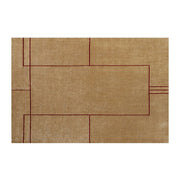 LUXORA 160/200cm Floor Rugs Theme Sophia Sketch Dual Surface Build Anti Slip Base Flame Resistant Long Fibre Silk Design