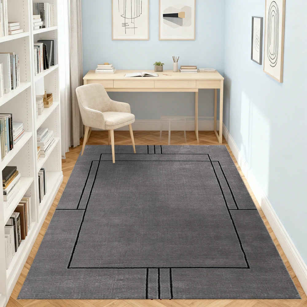 LUXORA 160/200cm Floor Rugs Theme Sophia Sketch Flame Resistant Soft Touch Color Stable Fibre Weave Anti Slip Dual Surface Rug