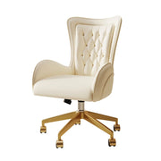 LIVARA Italian Light Luxury Main Chair - Height Adjustable, Soft Leather Upholstery, Modern Elegant Design
