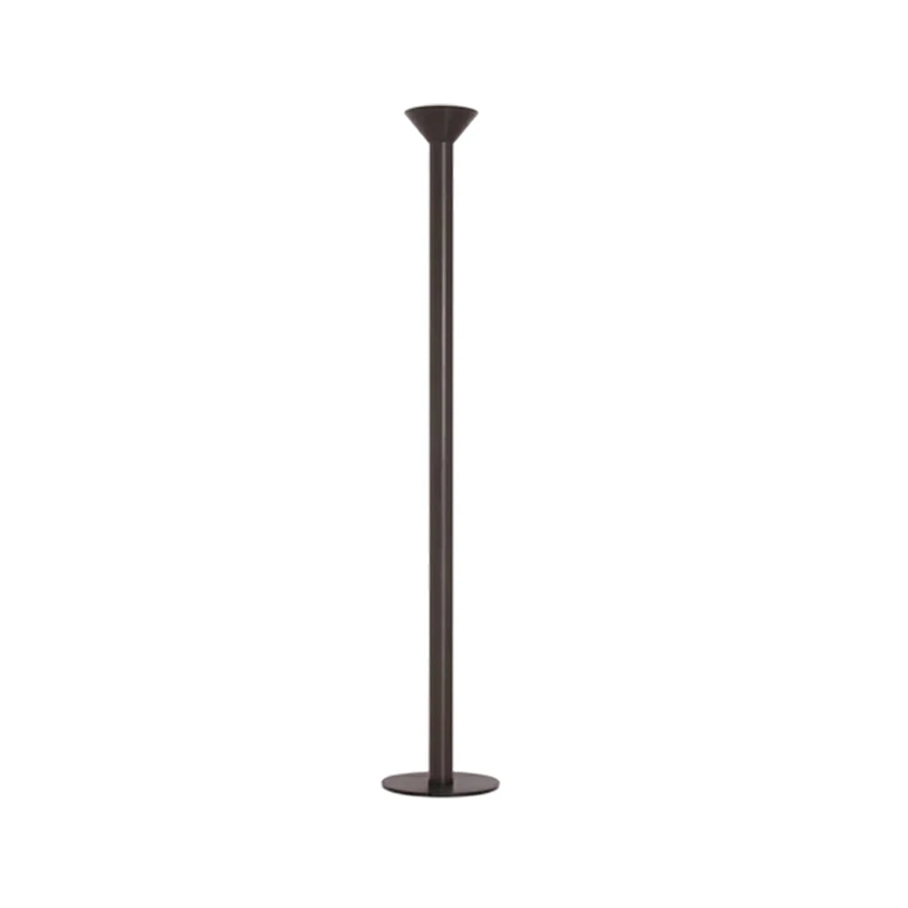 LUXORA Floor Lamp Soft Ambient Lighting Fabric Shade Metal Frame Stable Base Multi-Scene Use - Black