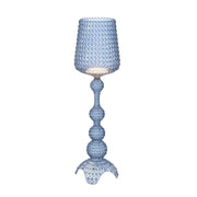LUXORA Floor Lamp Elegant Ambient Lighting Fabric Shade Sturdy Metal Frame Adjustable Light Direction - Blue