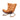 LUXORA Recliner Chair Down & Latex Cushioning, Easy-Care Tech Fabric, Carbon Steel Legs, Rocking Tilt - Orange
