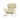LUXORA Rocking Chair 105° Recline, Tech Leather, High-Density Foam, Ash Wood Base, Stable Rocking Design - White