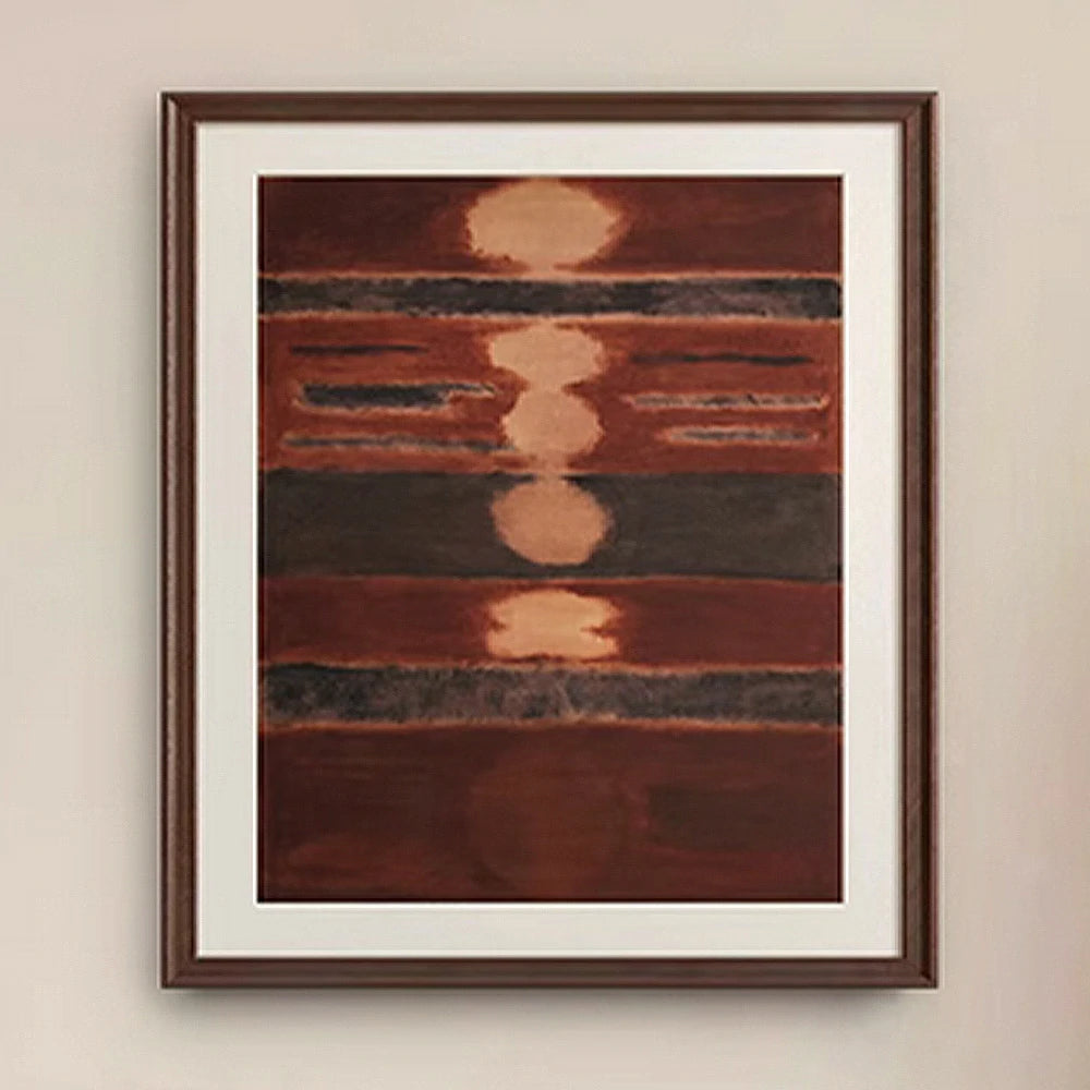 LUXORA Hand-Painted Oil Painting 50/80/120cm - Elegant Abstract Painting with Smooth Lines and Subtle Modern Form