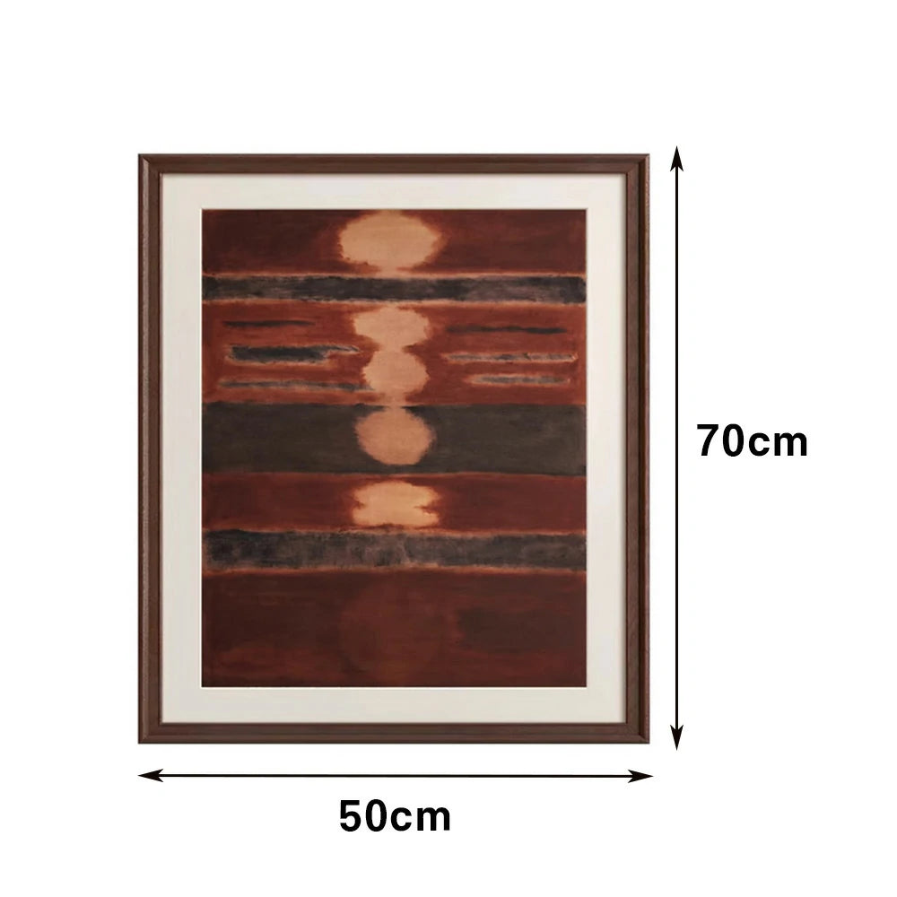 LUXORA Hand-Painted Oil Painting 50/80/120cm - Elegant Abstract Painting with Smooth Lines and Subtle Modern Form