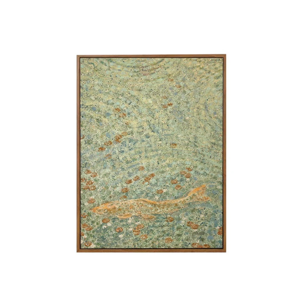 LUXORA Hand-Painted Oil Painting 50/80/120cm - Neutral Hand-Painted Artwork That Adds Calm and Elegance to Any Space