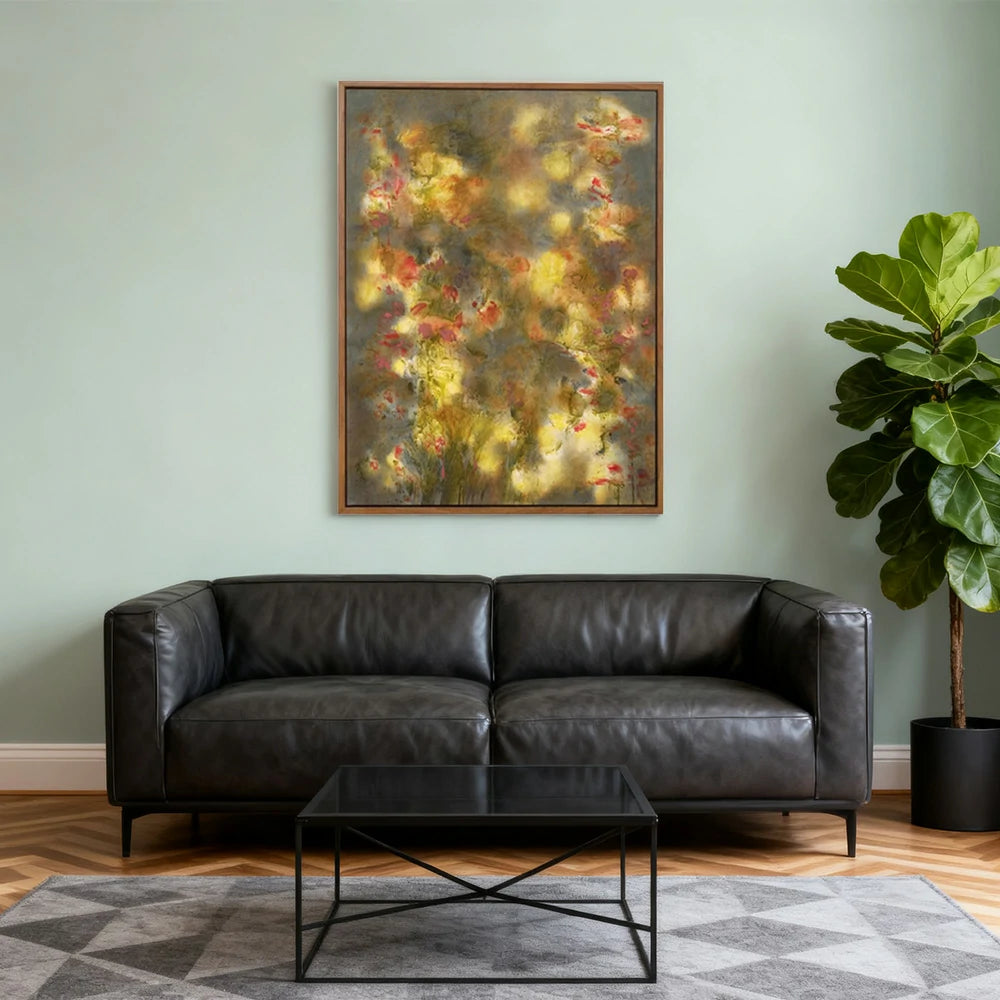 LUXORA Hand-Painted Oil Painting 50/80/120cm - Contemporary Hand-Painted Canvas Enhancing Natural Modern Interiors